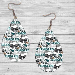 Eagles Football Earrings